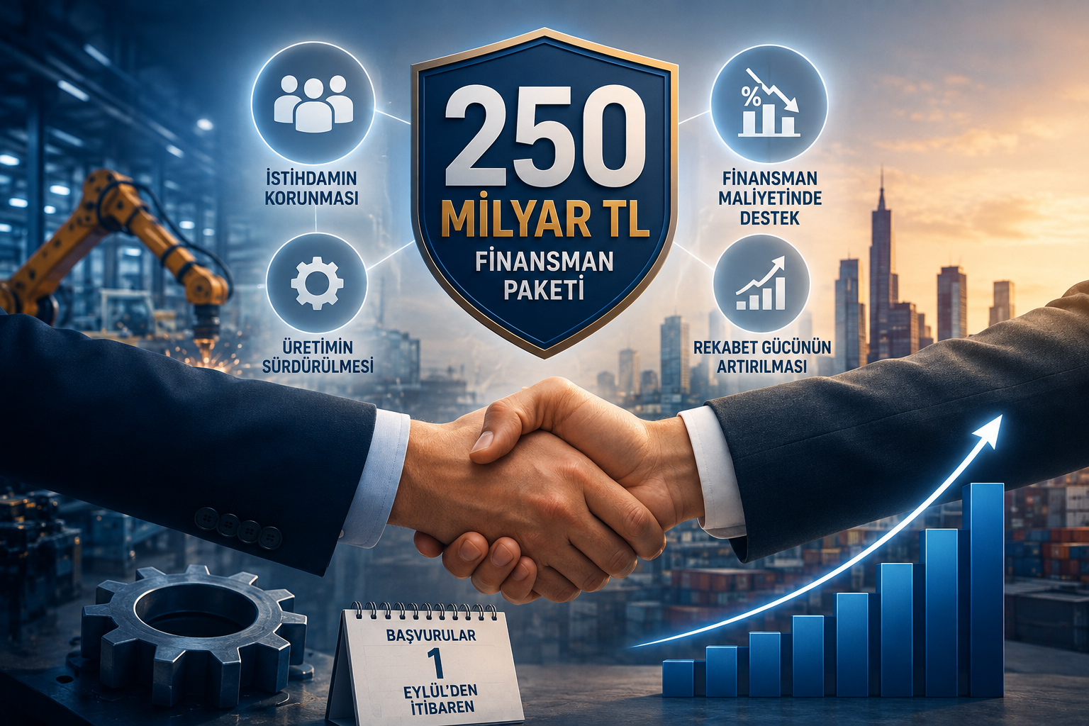 İşletmelere 250 Milyar TL'lik İstihdam Odaklı Finansman Paketi: KOBİ'ler ve Büyük Ölçekli Firmalar İçin Yeni Fırsatlar